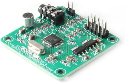 JESSINIE VS1053 MP3 MP3 1.8V 3.3V AMS-1117 800mA 12.228Mhz Audio Player Module Audio Decoder Player Board Recording