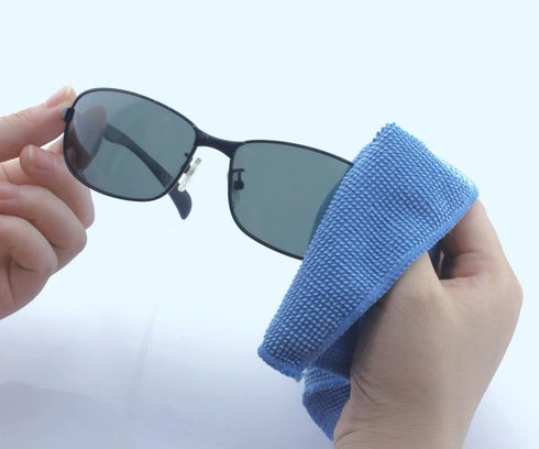 6 6"x 7" Inch Mcsher Microfiber Cleaning Cloths - Pcak, Blue