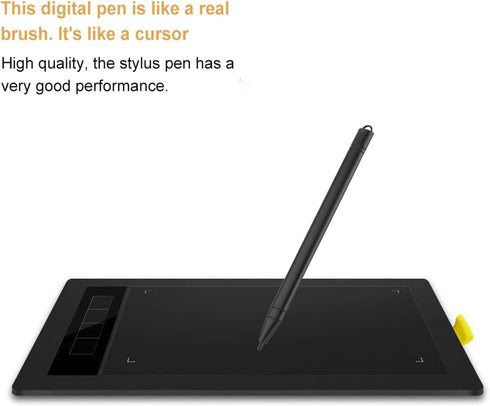 Promethean Pen Tablet, 5 Pcs 8.5 12 LCD Stylus Pen for Touch Screens, Professional Graphics Drawing Tablet Pen