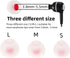 Earbuds Replacement Tips Silicone Earbud Tips Earpads Replacement Silicone Replacement Earbuds Tips for Bluetooth Earphones (Fit in Inner Hole 4.5mm in-Ear Headphones) 18 Pairs S/M/L