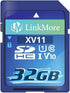 LinkMore XV11 SDHC Card 32GB, Compatible with Camera, PC, UHS-I, U1, V10, Class 10, Read Speed Up to 97 MB/s