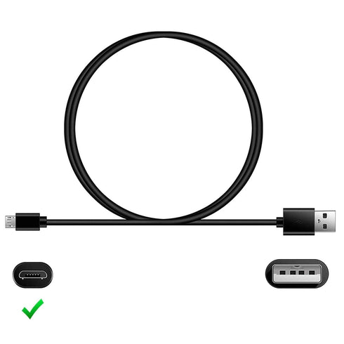 ES-1081 USBC+ Mocro USB Charging Cable Charger Replacement Power Cord Compatible with YUNRUO/ELISHINE/MCSYPOAL/Fastaid