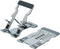 Aluminum Alloy Foldable Phone Stand, Portable Adjustable Height Cell Phone Holder Cradle Dock for Most Phones