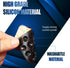 Suction Phone Case Mount, Hands-Free Fidget Toy Mirror Holder for iPhone and Android, Black Shower Phone Accessory