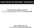Aifeier ET 2Pcs 24 Inch 4 Telescopic Antenna, Long Section Stainless Steel Radio Antenna for Audio, TV Tuners, Radio