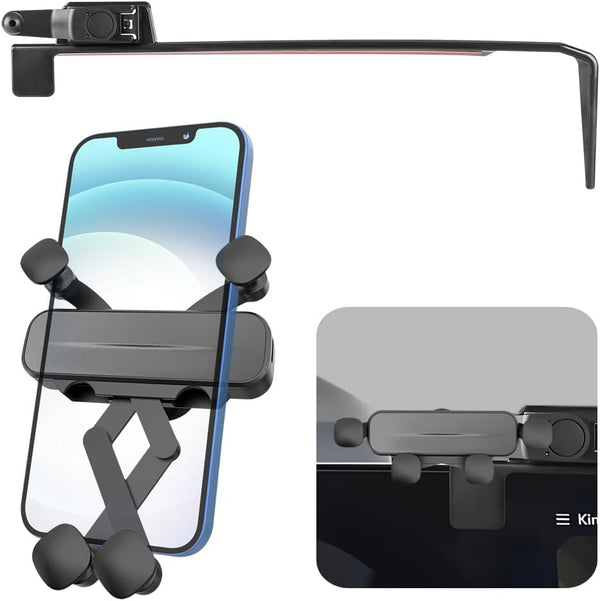 LUNQIN Car Phone Holder Mount for Kia Sportage 2026 Auto Accessories Navigation Screen