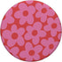 Cute Pink Aesthetic Floral Retro Daisy PopSockets Standard PopGrip for Women
