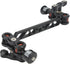 KIMISS 13in Articulating Arm Camera Mount, Adjustable CNC Aluminum Alloy with 1/4" and 3/8" Thread for Microphone