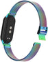 Stainless Steel Metal Replacement Strap for Xiaomi Mi Band 8, Wristband Accessories for Mi Band 8