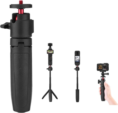 Hosann Century Camera Tripod Stand Holder, Mini Tabletop Tripod Selfie Stick,1/4" Screw for Insta