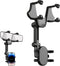 ZNDAW Rear View Mirror Phone Holder, 360 Rotatable Multifunctional Rearview Mirror Mobile Phones