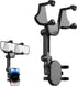 ZNDAW Rear View Mirror Phone Holder, 360 Rotatable Multifunctional Rearview Mirror Mobile Phones