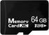 Heart Link 64GB Micro SD Card, Camera Compatible