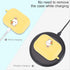 MAYCARI Carrot Rabbit Case for AirPods Pro, Cute Animal Design Protective Soft TPU Cover, Yellow