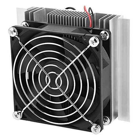 Semiconductor Refrigeration Thermoelectric Peltier Cold Plate Cooler with Fan for Small Fridge