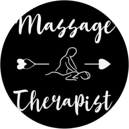 Massage Therapist Spa Masseur Physical Kneading Relaxation PopSockets Swappable PopGrip