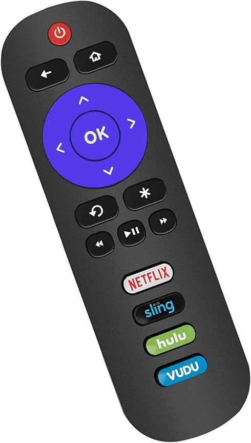 Universal Remote Compatible with All Sanyo ROKU TV Remote Control