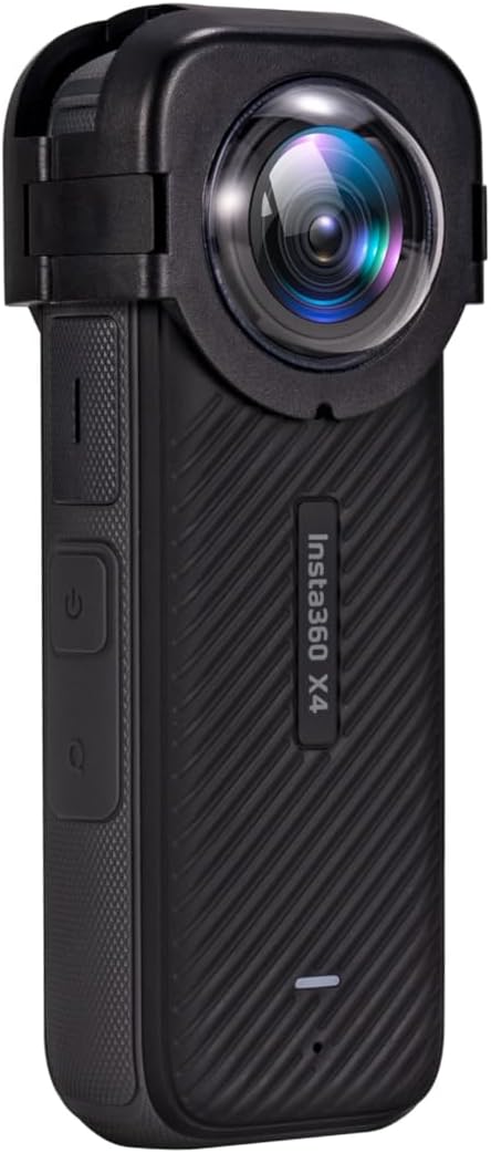 Standard Plastic PC Glass Buckle Type Lens Guard Protector Case for Insta360 One X4 Action Camera