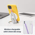 Sinjimoru Silicone Stretching Strap as Phone Grip Holder, Slim Grip Tape for iPhone Case, Secure Phone Strap Lavender