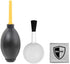 Dust Cleaner Kit - Strong Cleaning Air Blower + Soft Brush Blower for Camera & Camcorder, Lens, LCD Screens, Microfiber