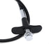 15.7" Threaded Release Cable, Vibration-Free Black Shutter Release Cable with Bulb-Lock