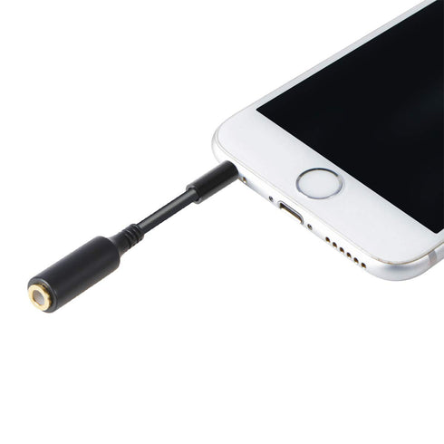 3-Pack AUX Headphone 3.5mm Extension Cable - Male to Female Extender Audio Jack Adapter for iPhone iPod iPad