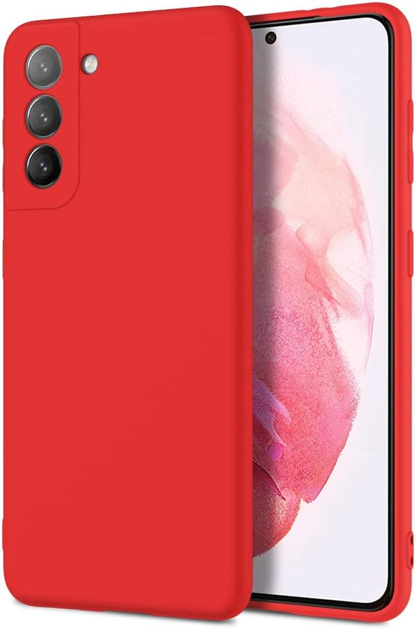 X-level Guardian Series Case for Samsung Galaxy S21 5G - Slim Fit Soft TPU Super Thin - Red