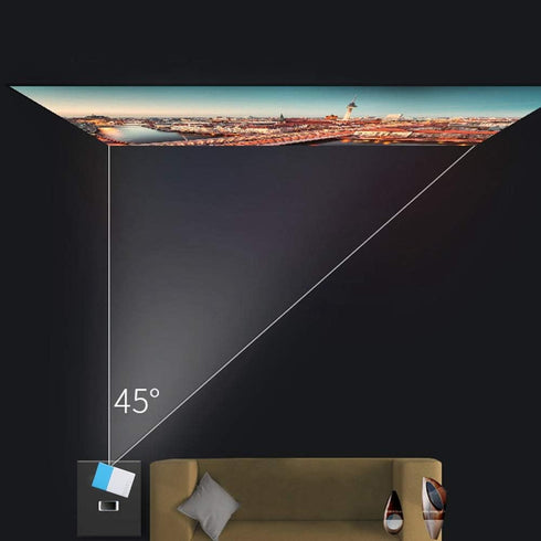 Mini Projector, 1080P Full HD LED Video Projector, Indoor/Outdoor Portable for Home and Travel