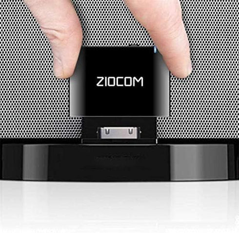 ZIOCOM 30 Pin Bluetooth Adapter Receiver for Bose iPod iPhone SoundDock and Other