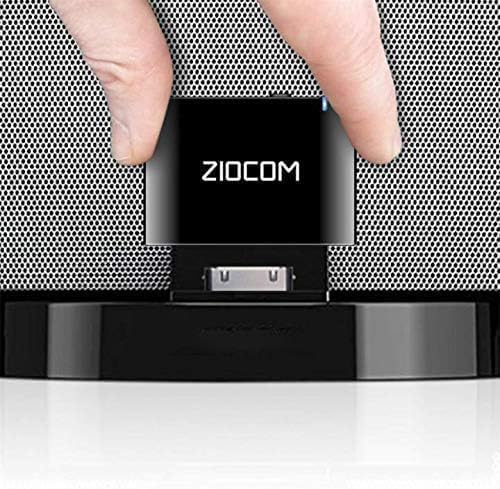 ZIOCOM 30 Pin Bluetooth Adapter Receiver for Bose iPod iPhone SoundDock and Other