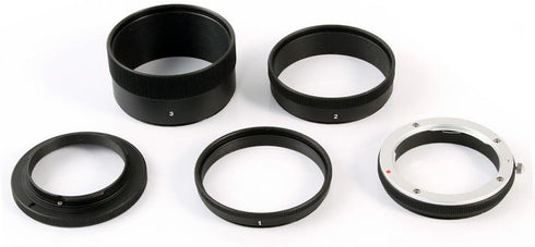 Macro Extension Tube Ring Kit for Sony E-Mount Camera Lens NEX-5R 5T 5N NEX-6 NEX-7 a7 a7S a7R a7II a7SII a7RII a6500