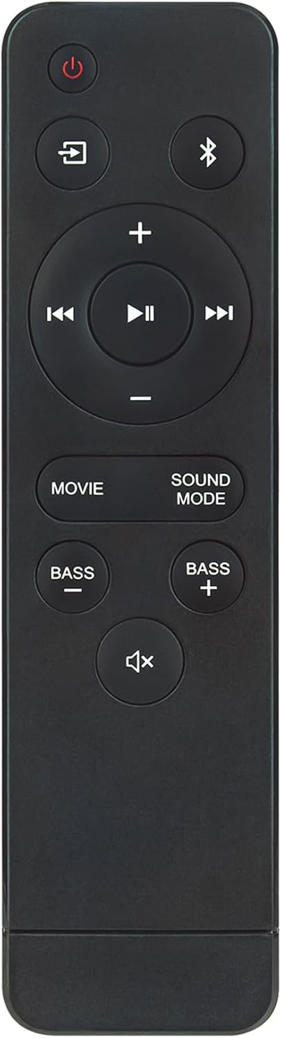 ZdalaMit 100043851 Replacement Remote Control Applicable for Onn 2.1 Soundbar System 100043851