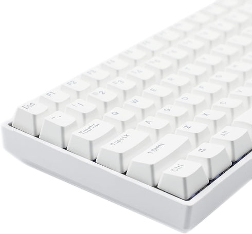 YMDK Double Shot 108 Dyed PBT Shine Through Keycap Rainbow Carbon Sunset Backlit for MX Switches Mechanical Keyboards