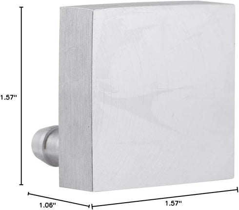 Wendry 40x40mm Computer Water Cooling Head, Aluminum Block for CPU Radiator Liquid Heatsink Cooler, 0.5MM Thickness