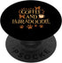 PopSockets Swappable PopGrip for Coffee and Labradoodle Dog Owner Saying
