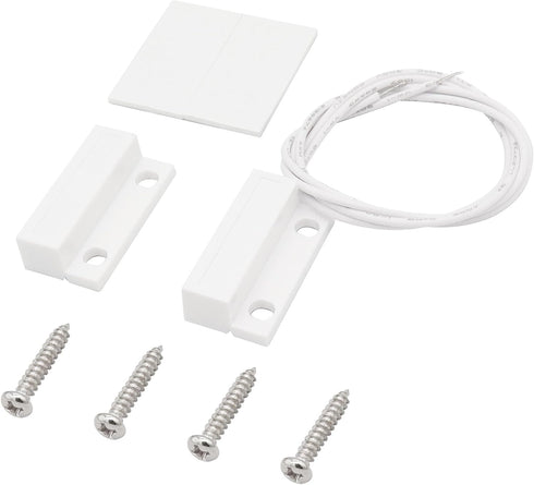 FOCMKEAS Magnetic Reed Switch Wired Surface Mount Normally Closed NC Contact Sensor Alarm