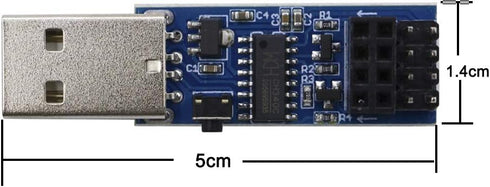 USB to ESP8266 CH340C Breakout Prog WiFi Programmer Downloader with Reset Auto-Download Circuit + ESP8266 ESP-01S Module