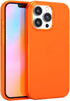 FELONY CASE - iPhone 12 Pro Max Neon Orange Clear Protective Case, TPU and Polycarbonate Shock-Absorbing Cover