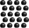 V-8 Replacement Eartips for Earbuds, Noise Isolation Soft Silicone Tips, 20PC Medium Ear Buds