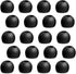 V-8 Replacement Eartips for Earbuds, Noise Isolation Soft Silicone Tips, 20PC Medium Ear Buds