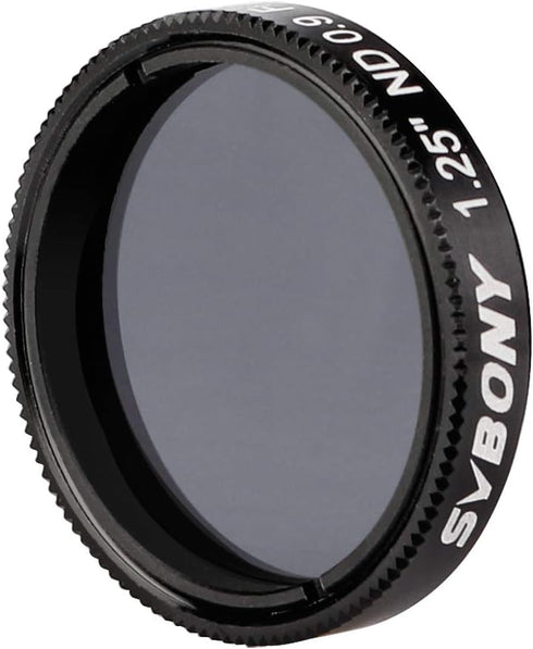 SVBONY SV139 1.25 inch Moon Filter 12.5% Transmission ND8 Neutral Density for Telescope Eyepiece