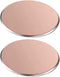 SALEX Replacement Rose Gold Metal Plates Set for Magnetic Car Phone Holders, 2 Pack, 3M Adhesive Backing
