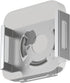 IFCASE Mac Mini M2 Mount - Heat Dissipation Design Anti-Scratch Under Desk Wall Mount Stand for Mac Mini