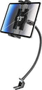 woleyi Car Seat Rail Tablet Holder for Truck, Gooseneck Heavy-Duty Front Passenger Seat