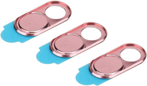 ASHATA 3pcs Metal Camera Lens , Ultra Thin Camera Cover Webcam Cover Blocker