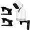 Wall Mount Compatible with Blink Mini Pan-Tilt Camera, WYZE Cam Pan V3 Ceiling Black Mounting, 2 Pack