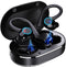 Q23 PRO Bluetooth 5.1 Sport Waterproof Earbuds with Charging Case, Stereo Noise Cancelling Earhooks Headset with