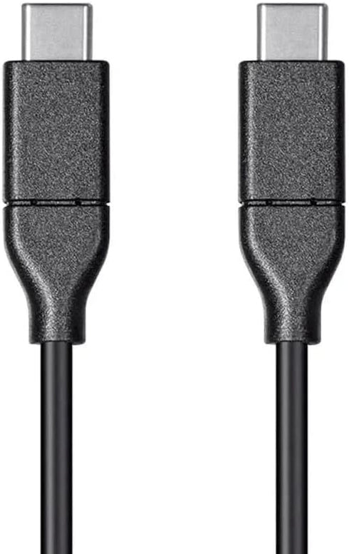 Monoprice Essentials USB-C to USB-C 2.0 Cable - 480Mbps, 5A, 4m (13.1 ft) Black