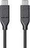 Monoprice Essentials USB-C to USB-C 2.0 Cable - 480Mbps, 5A, 4m (13.1 ft) Black