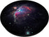 Orion Nebula Milky Way Space PopSockets PopGrip - Swappable Grip for Phones & Tablets